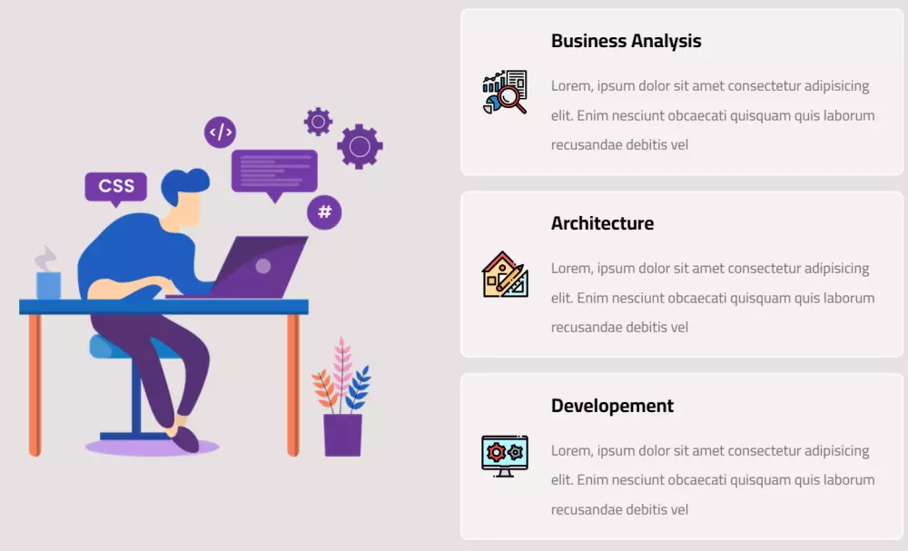 عمل مواقع الكترونيه front-end