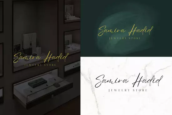 تصميم شعار محترف Logo designer