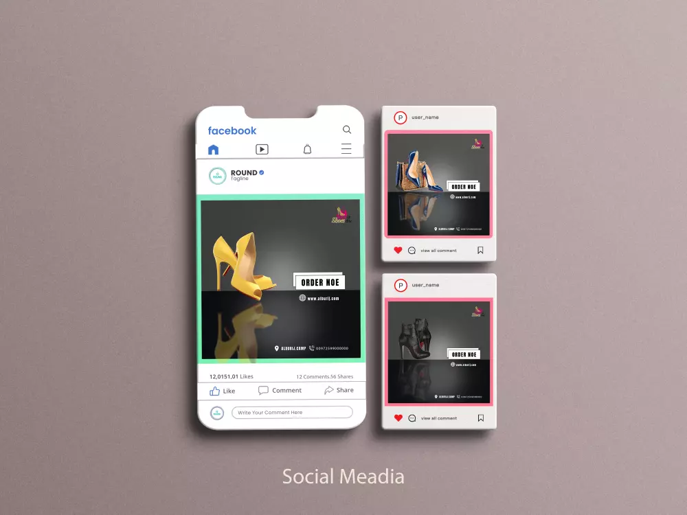 تصميم منشورات و بوستات سوشيال ميديا احترافية مميزة وابداعية