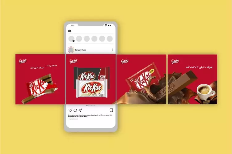 تصميم منشورات و بوستات سوشيال ميديا احترافية مميزة وابداعية