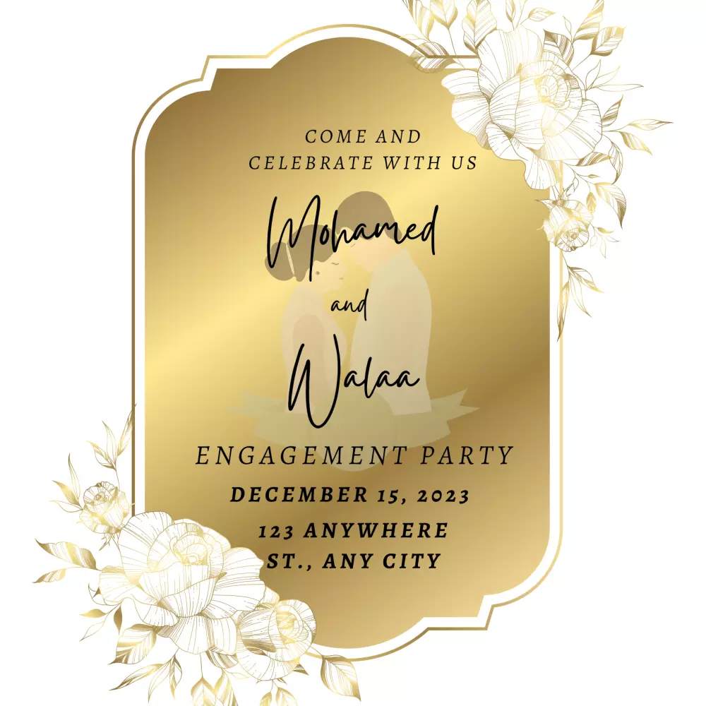 تصميم  2 بطاقات دعوات بطريقة مميزة ب 5$ فقط