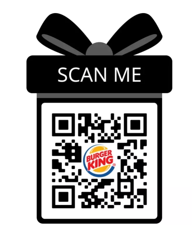 تصميم qr code دعائي بلوجو المحل او الشركة