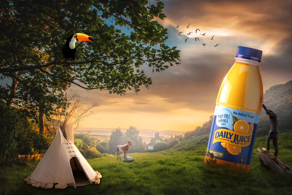 تصميم سوشيال ميديا باستخدام photomanipulation