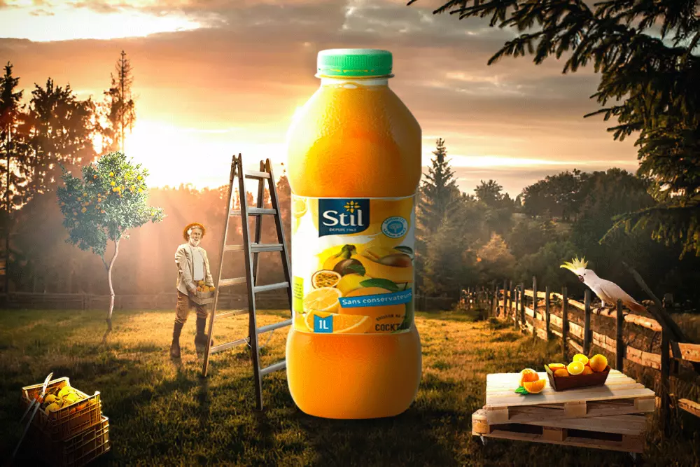 تصميم سوشيال ميديا باستخدام photomanipulation