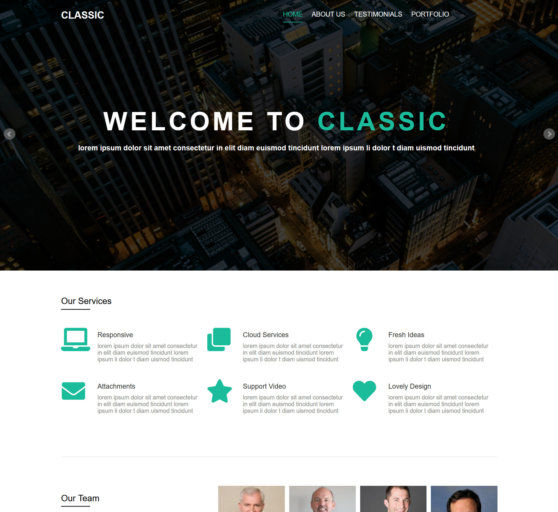 تصميم موقعك من صفحتين بjquey html5 css3 bootstrap4 5$
