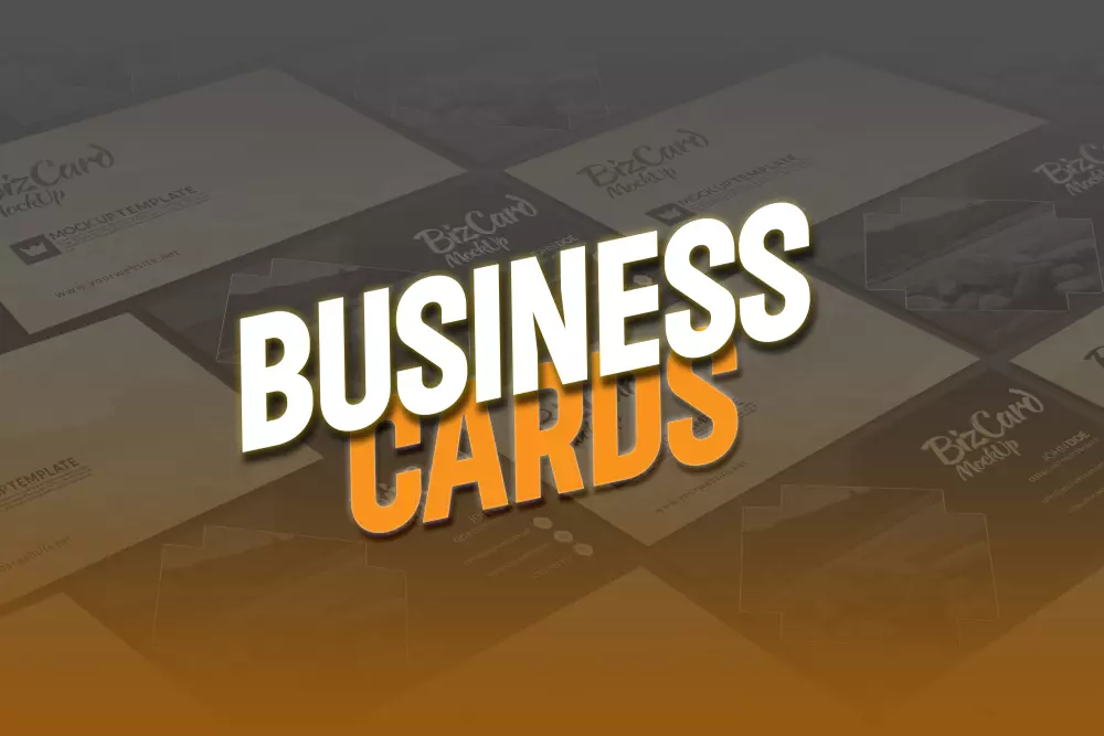 تصميم بطاقات الأعمال الشخصية