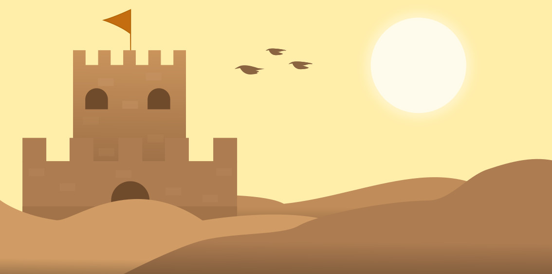 تصميم flat illustration لأي شئ