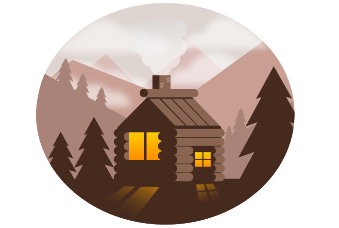 تصميم flat illustration لأي شئ