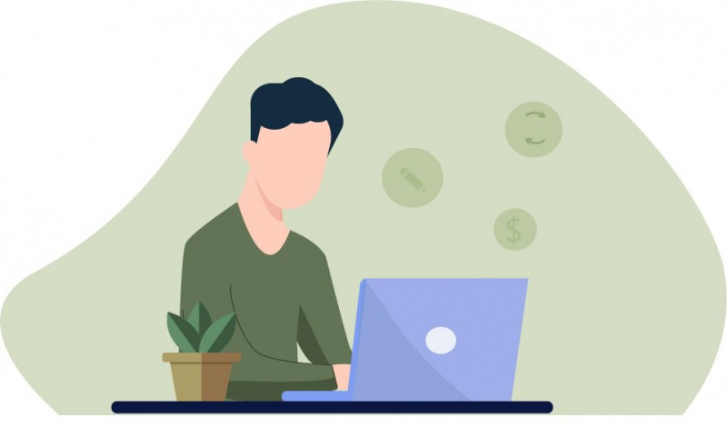 تصميم flat illustration لأي شئ