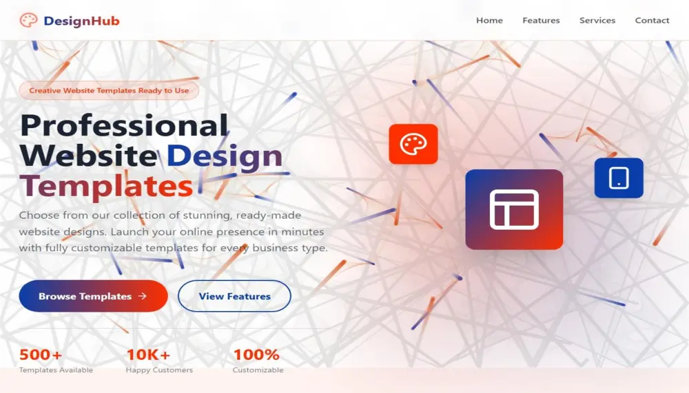سأصمم لك Landing Page احترافية تزيد من مبيعاتك