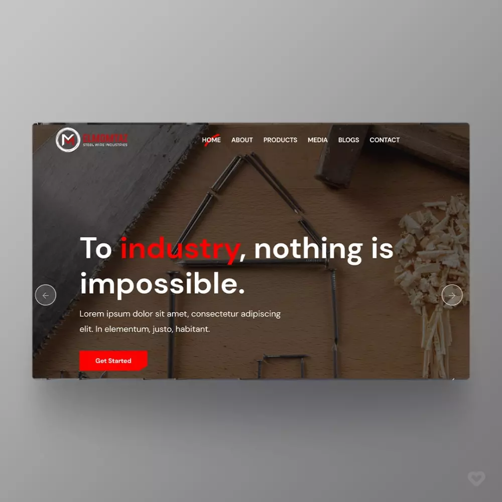 انشاء موقع كامل مكون من 8 صفحات