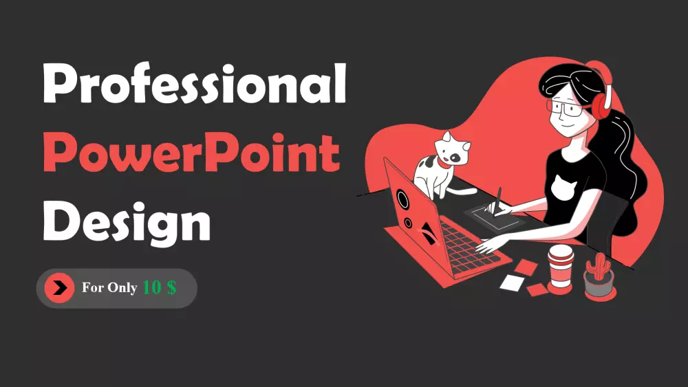 تصميم 10 شرائح بوربوينت powerpoint احترافية بـ 10 دولار