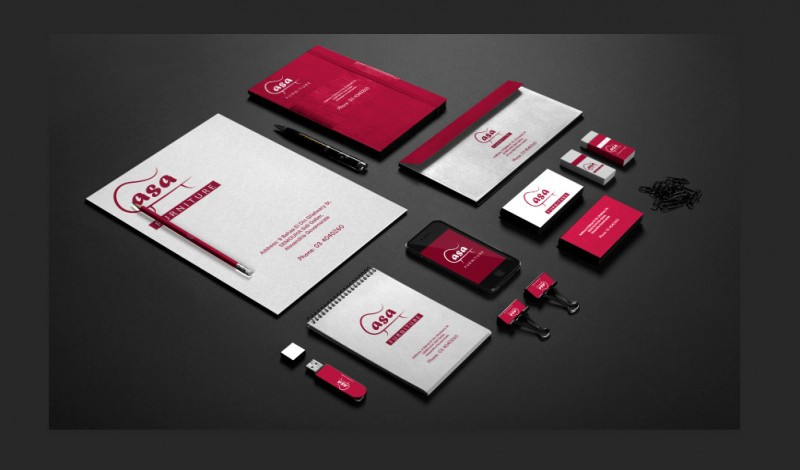 تصميم شعار (logo)وملحقاته(stationary)