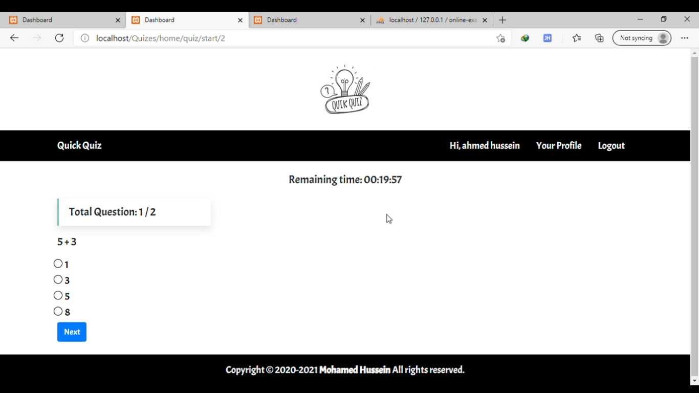 موقع اختبارات اونلاين