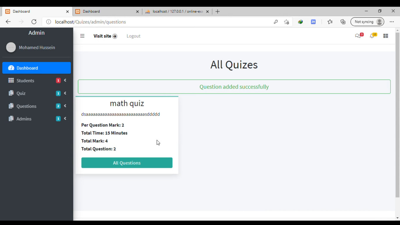 موقع اختبارات اونلاين