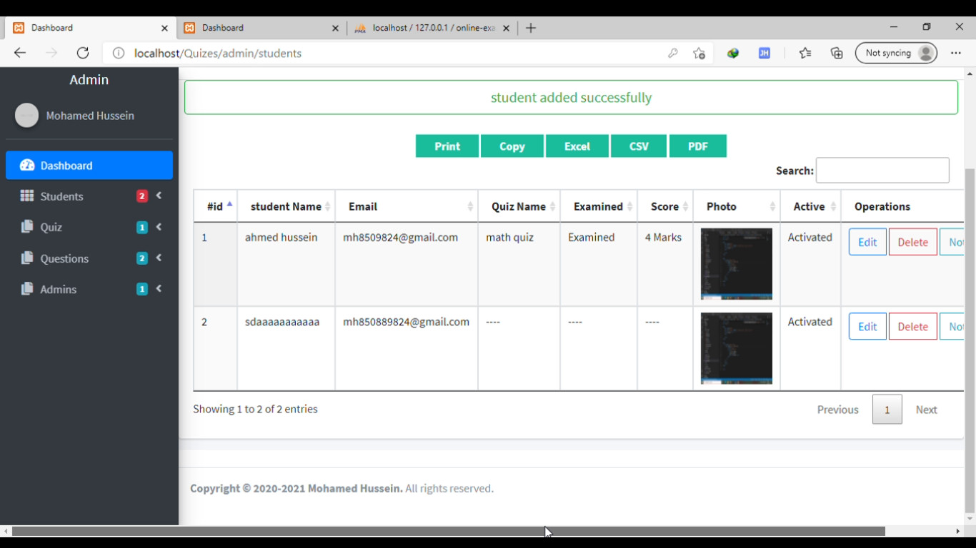 موقع اختبارات اونلاين