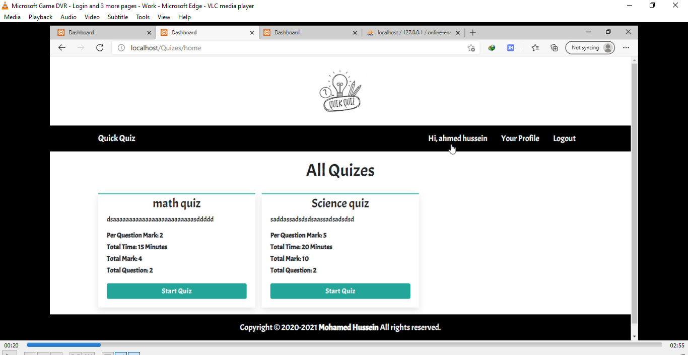 موقع اختبارات اونلاين