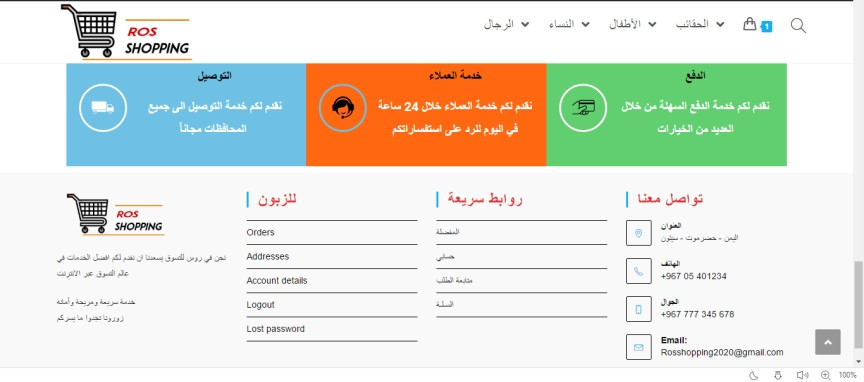 تصميم وتطوير المواقع الالكترونية