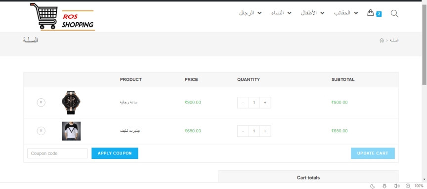 تصميم وتطوير المواقع الالكترونية