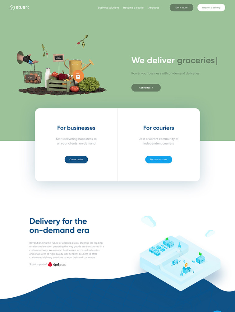 تصميم صفحة هبوط - Landing Page