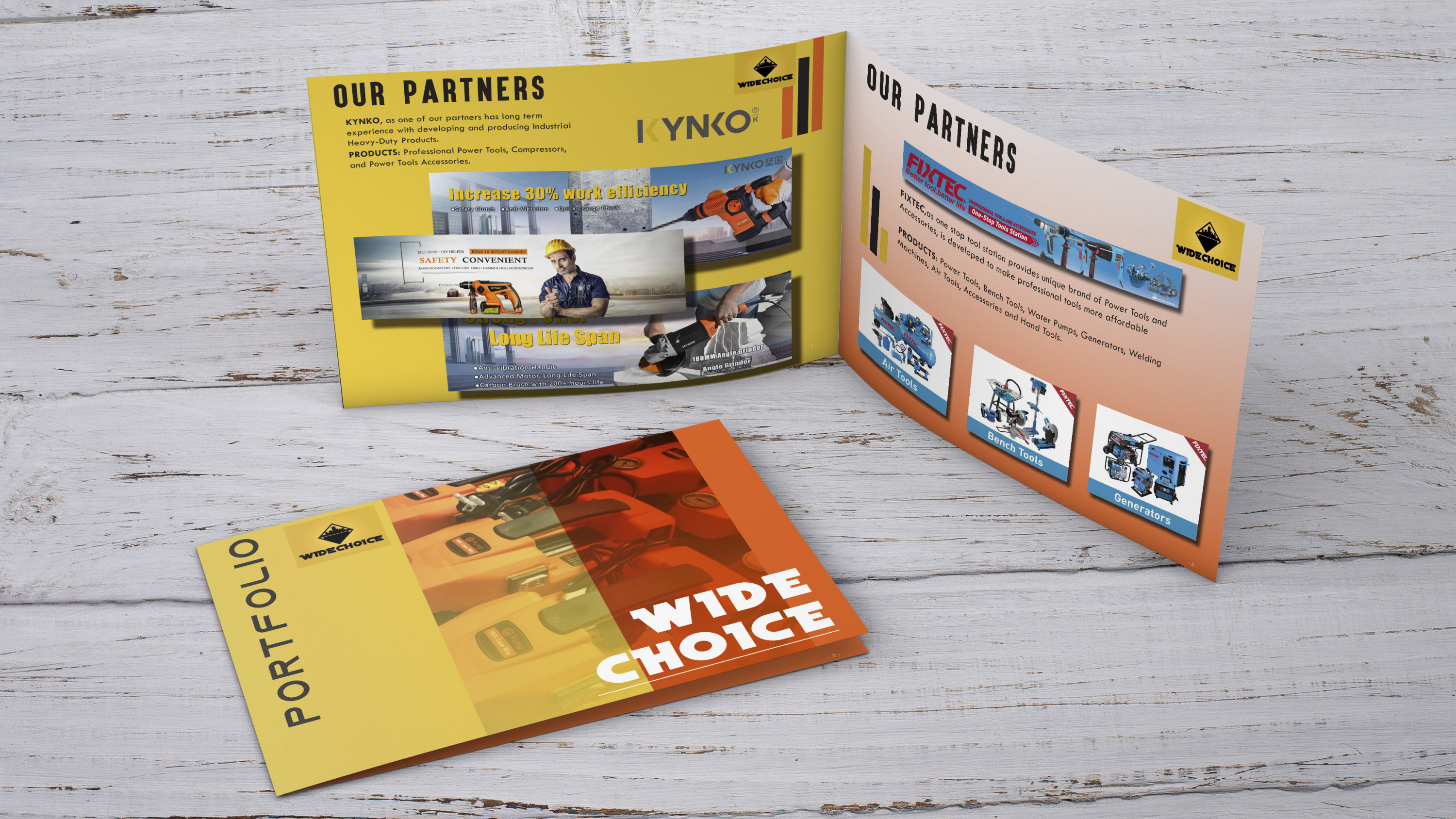 تصميم بروشور او فلاير او ملف تعريفي او بروفايل او رول اب