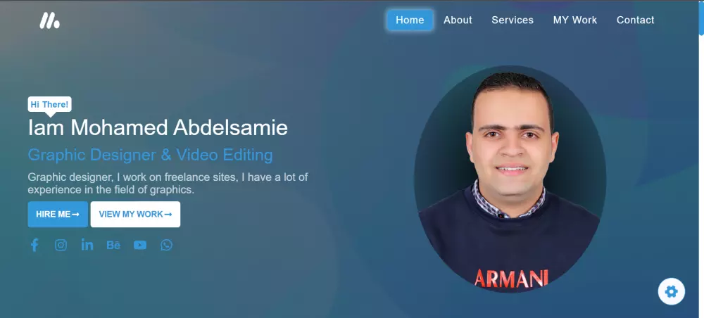 تحويل تصميم XD او PSD الي HTML , CSS , REACT