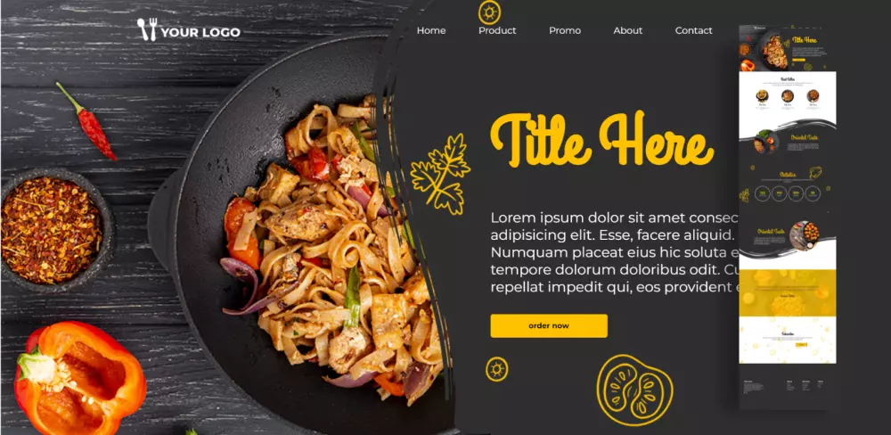 سوف اقوم بتحويل ملف PSD, Figma, Xd, Sketch الى ملف HTML, CSS, JavaScript
