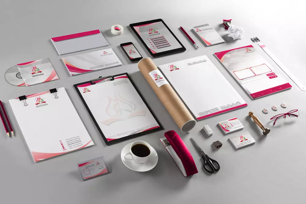 تصميم هوية بصرية مبتكره