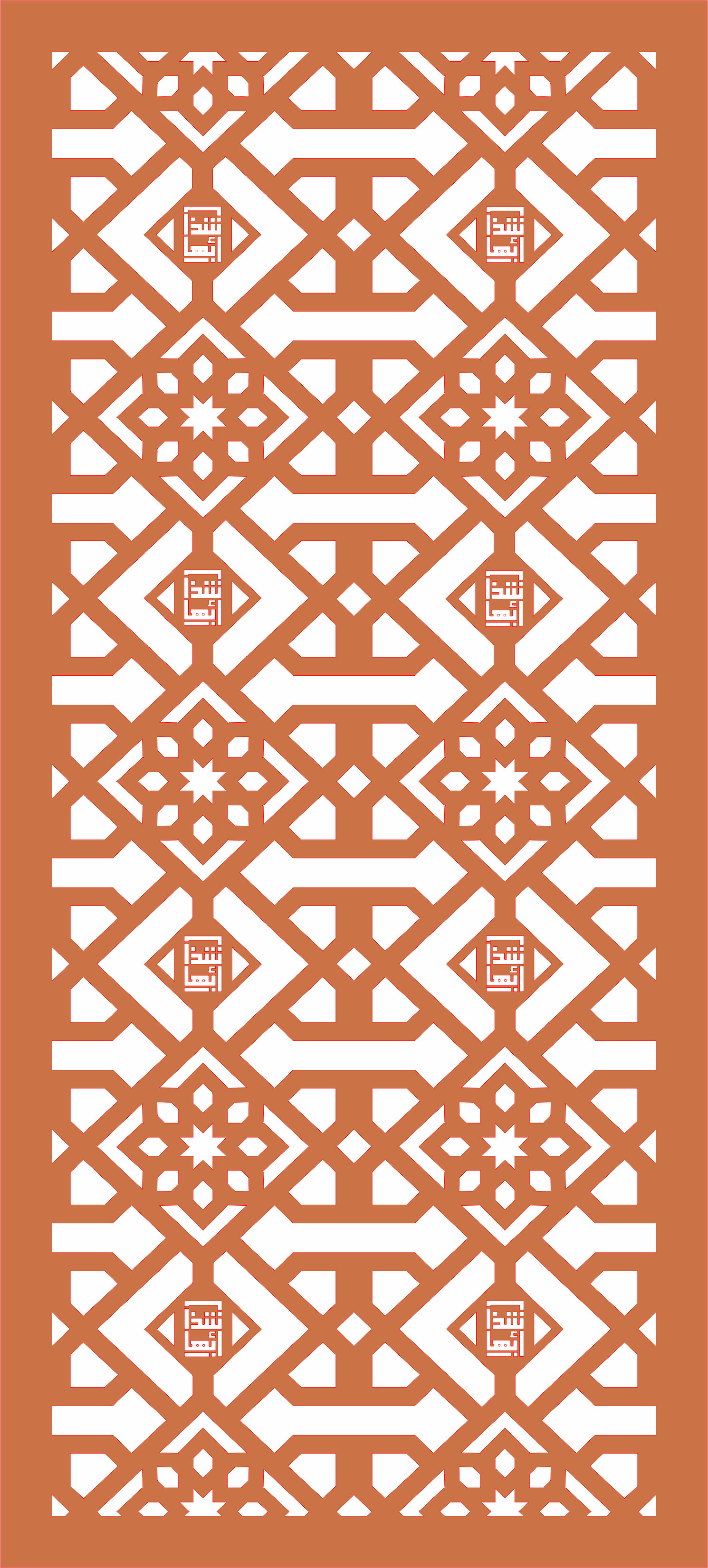 تصميم زخارف إسلامية يدوية أصيلة (نباتية – هندسية – كتابية )