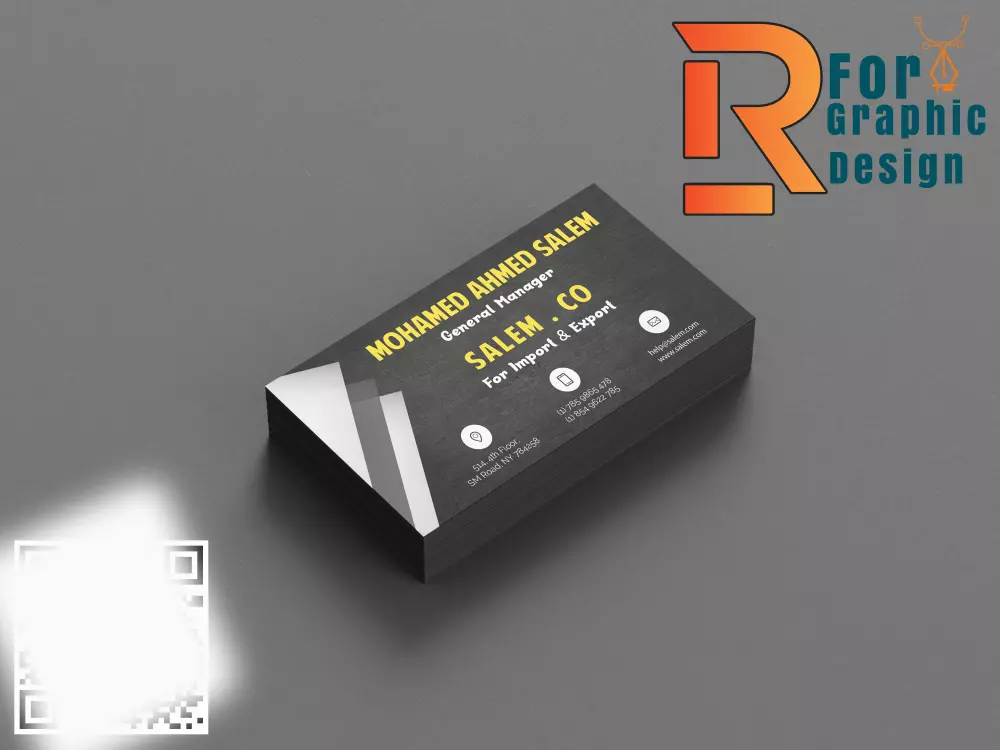 تصميم كروت شخصية وبطاقات عمل