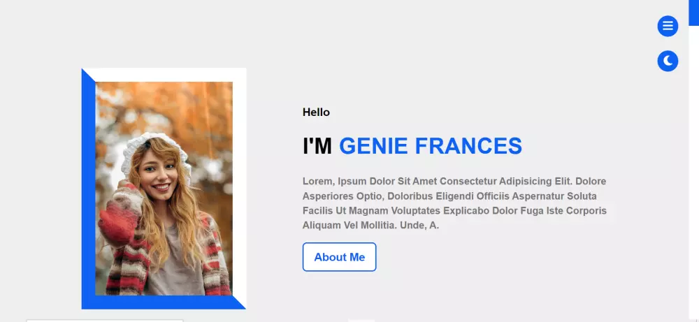 تصميم مواقع بواسطة  html and css and bootstrap