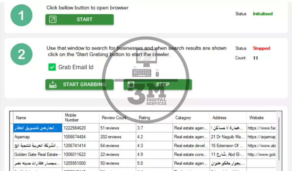 برنامج 3M Sender لإدارة حملات التسويق علي الواتساب