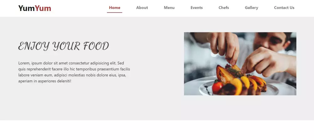 تصميم موقع ويب بلغة HTML, CSS, JS, jQuery, and Bootstrap
