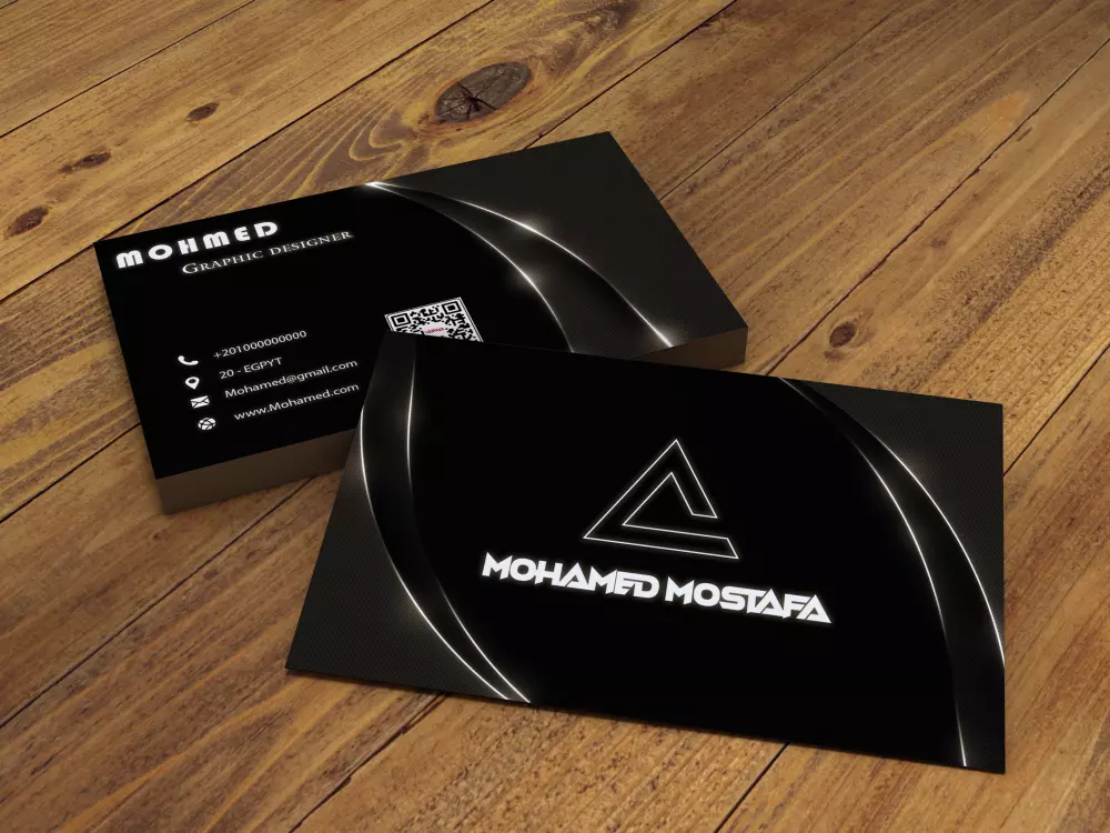 سأقوم بتصميم لك كارت شخصي احترافي ومميز جاهز للطباعه