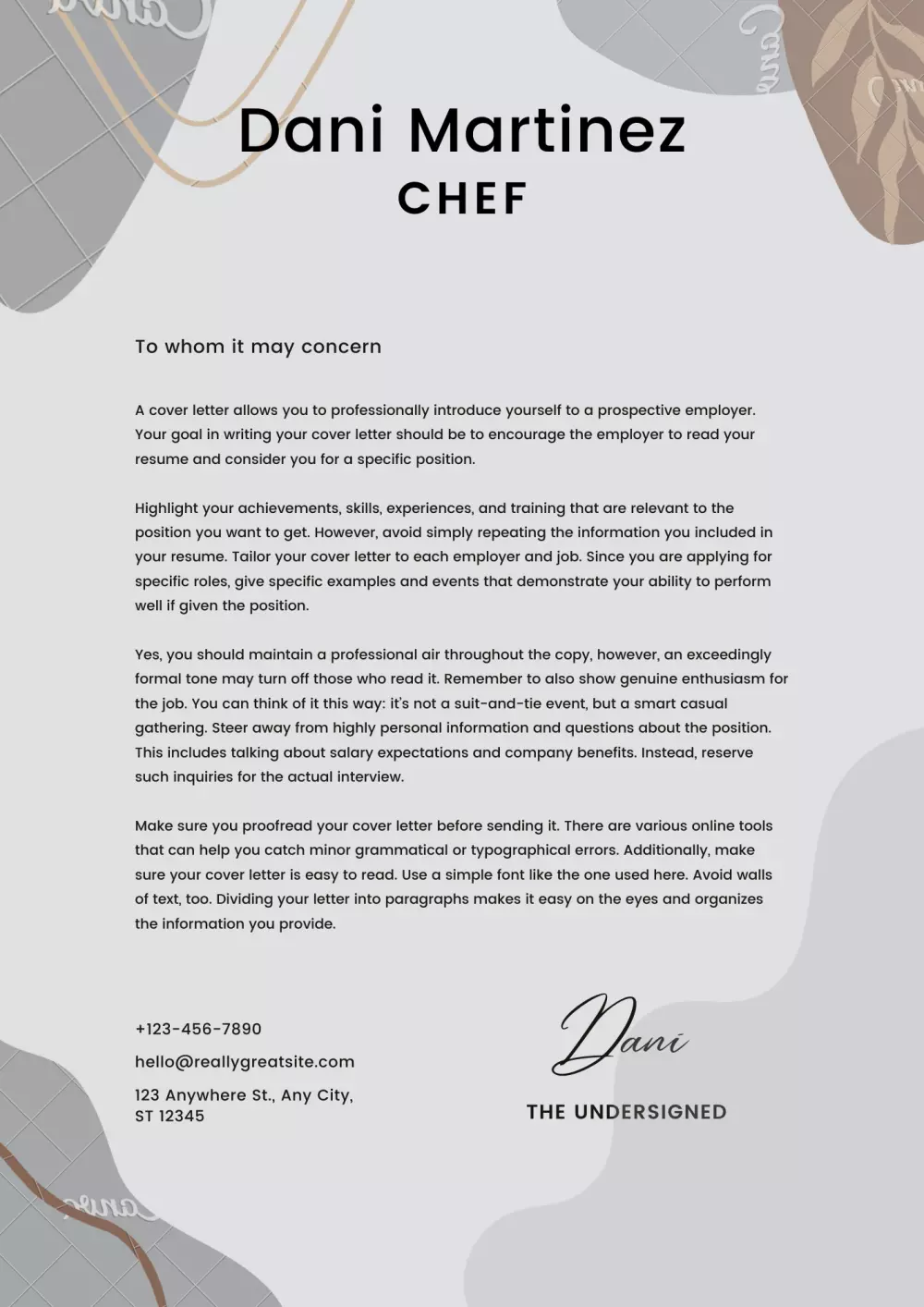 تصميم سيرة ذاتية (CV)