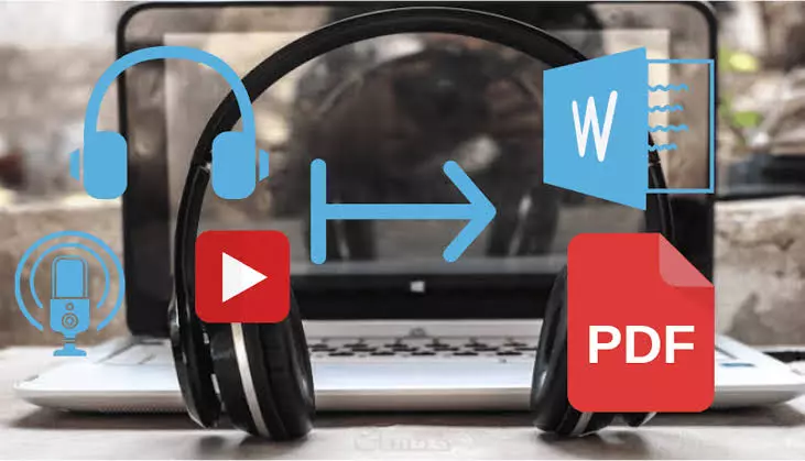 تفريغ صوتى باللغه العربية(10 دقائق ب 5$)