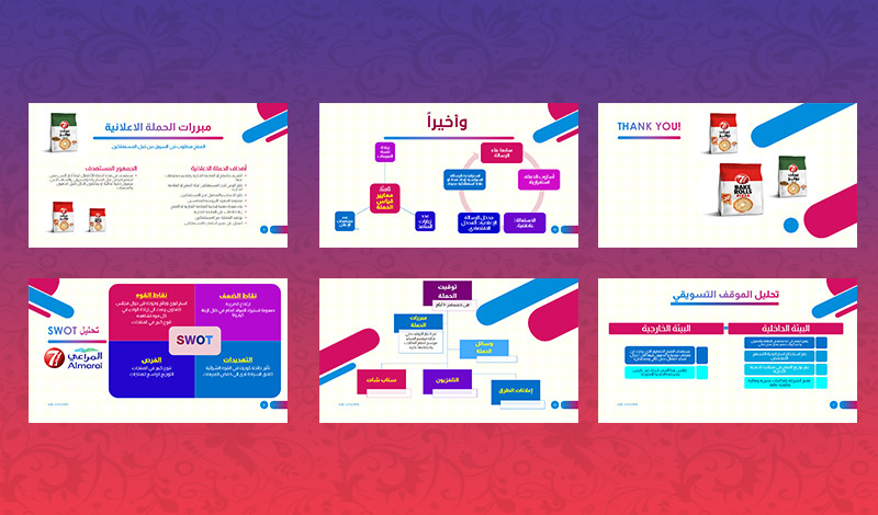 عمل برزينتيشن كاملة وعروض تقديمية لك او لشركتك