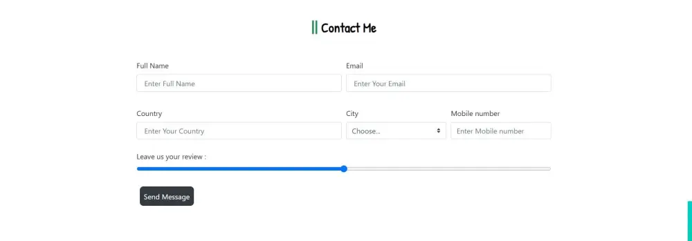 تصميم صفحات شخصية احترافية Personal Portfolio باستخدام Bootstrap5