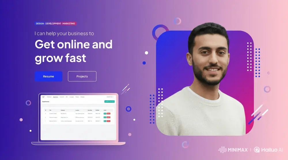 تصميم صفحات شخصية احترافية Personal Portfolio باستخدام Bootstrap5