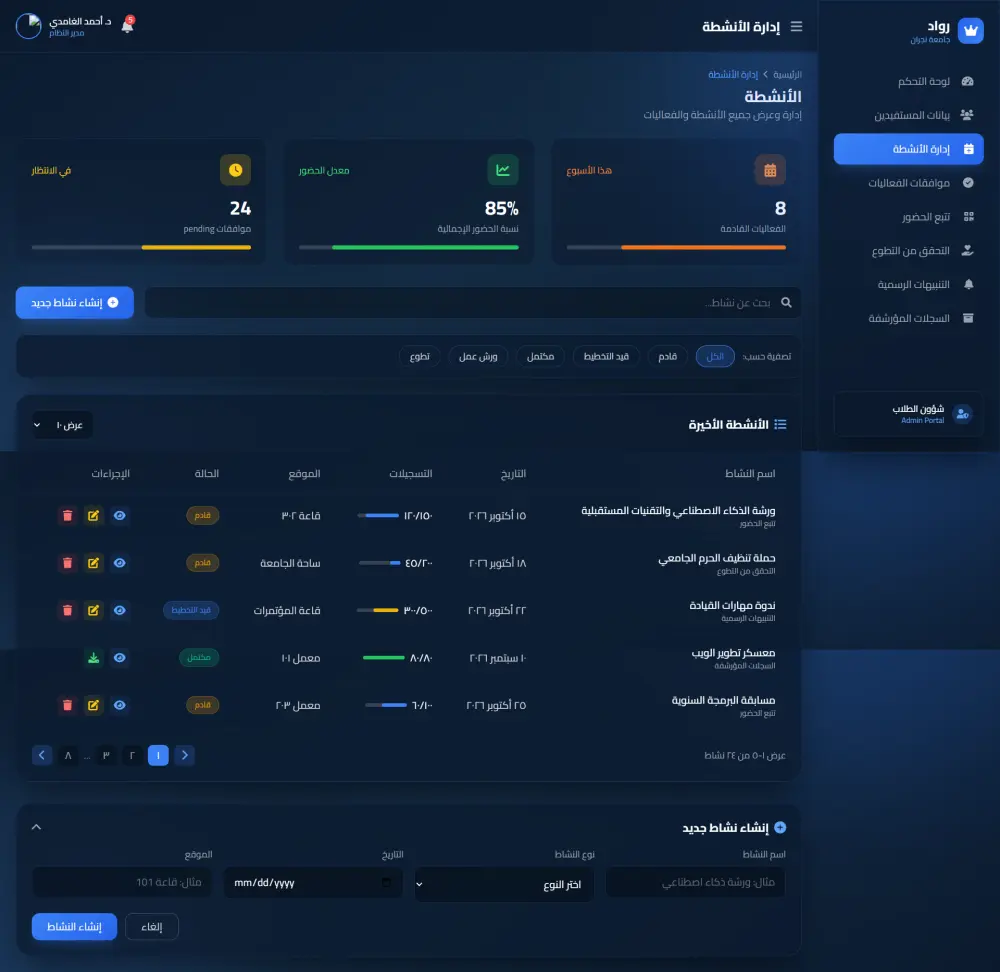 برمجة وتطوير مواقع ويب احترافية باستخدام PHP Laravel.