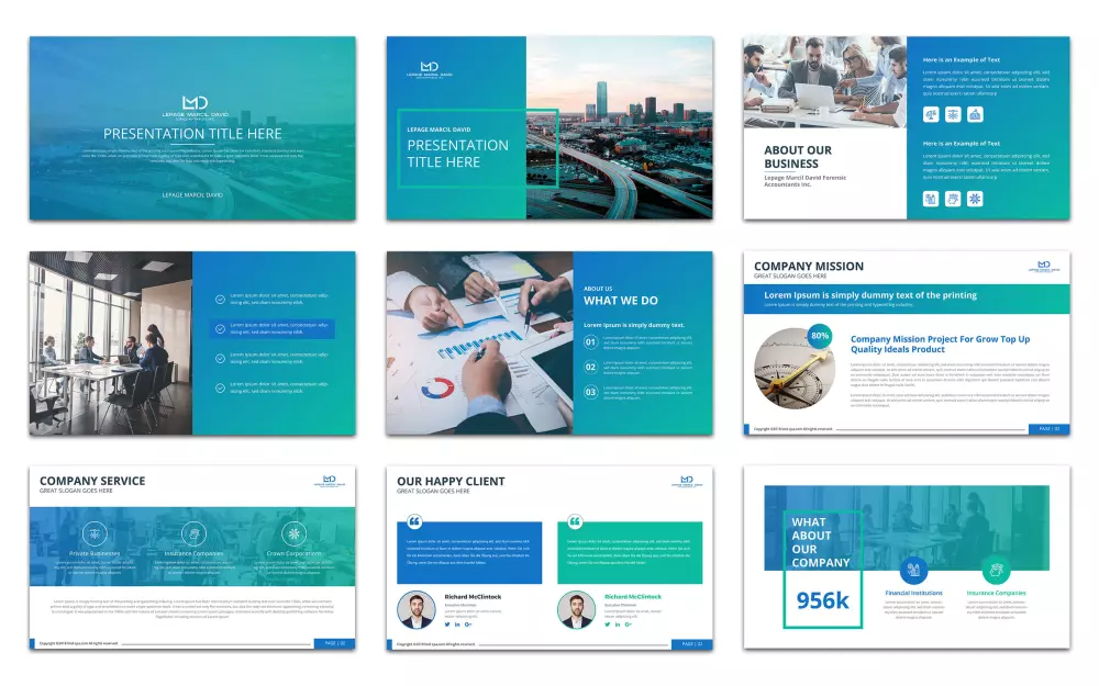 تصميم عروض PowerPoint التقديمية