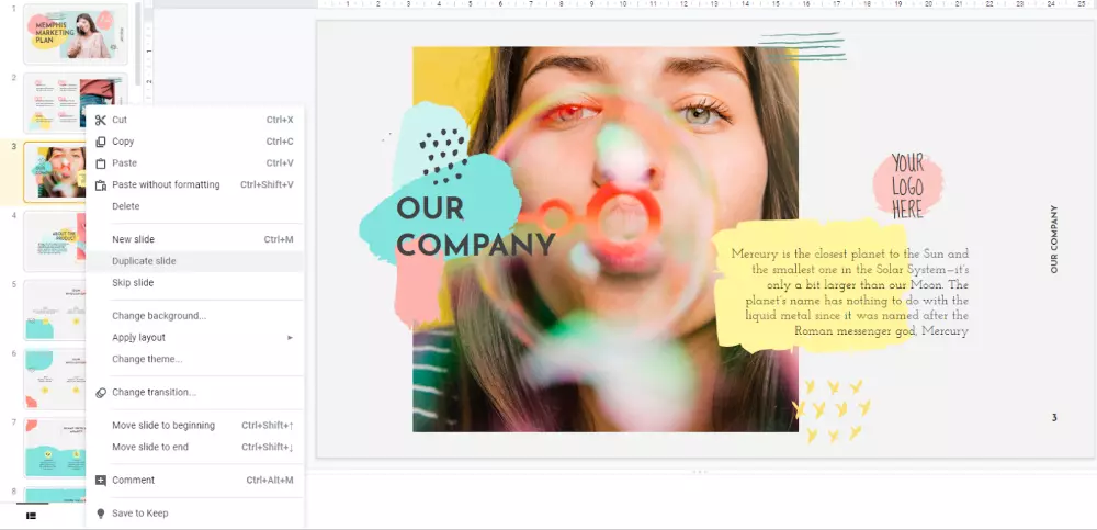 تصميم عروض PowerPoint التقديمية