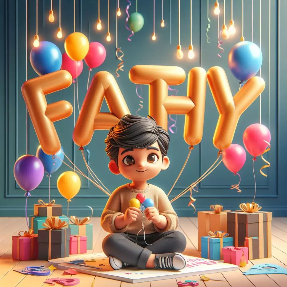 صمم صورتين بالذكاء الصناعي للمناسبات مع كتابة اسم الشخص مقابل ٥ دولار