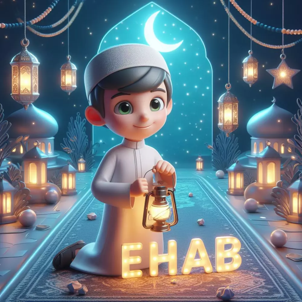 صمم صورتين بالذكاء الصناعي للمناسبات مع كتابة اسم الشخص مقابل ٥ دولار