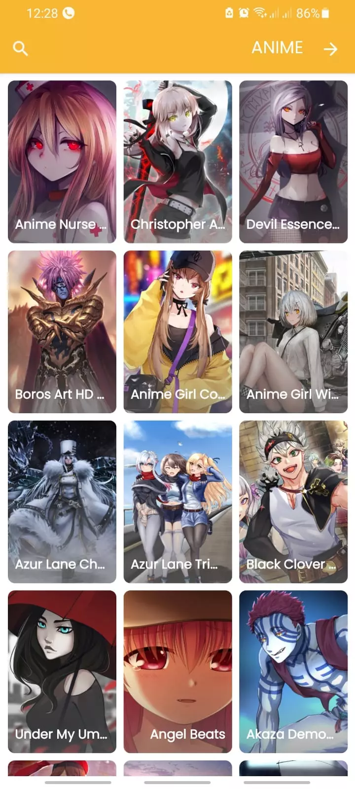 تطبيق خلفيات احترافي متكامل جاهز للنشر