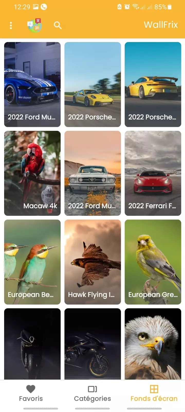 تطبيق خلفيات احترافي متكامل جاهز للنشر