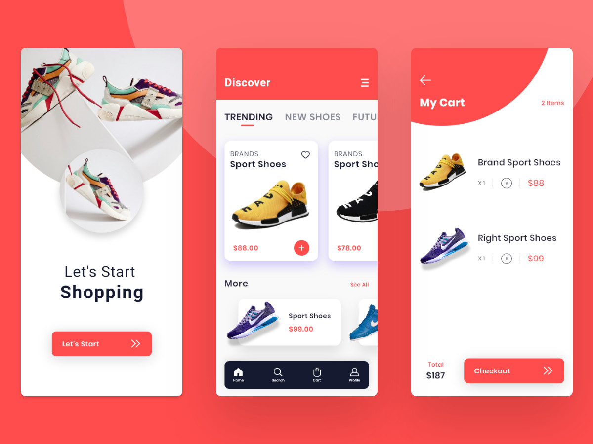 أصمم لك واجهات عصرية ل آي فون والاندرويد وويب UI / UX Design تجربة المستخدم