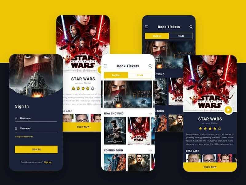أصمم لك واجهات عصرية ل آي فون والاندرويد وويب UI / UX Design تجربة المستخدم