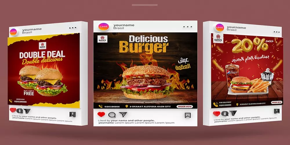 تصميم اعلان سوشيال ميديا