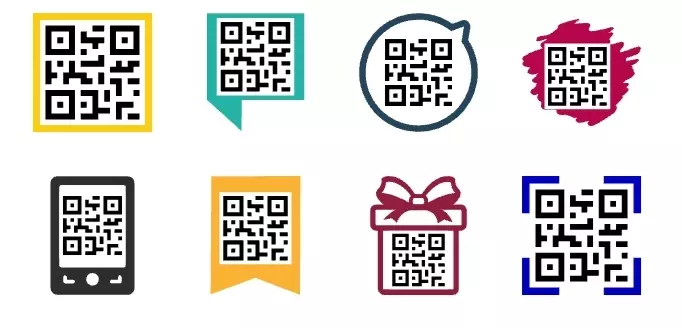 تصميم QR code بتصميم مميز واضافه اللوجو الخاص بك علي الكود